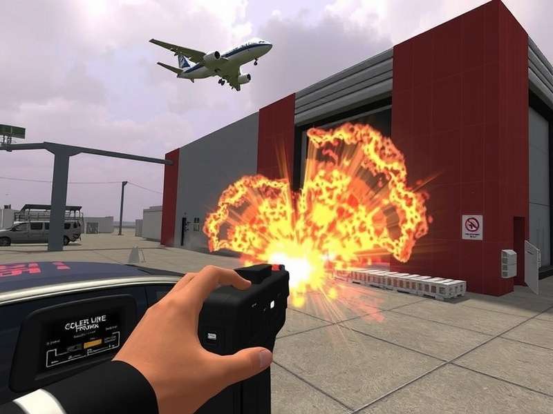 Elite Enforcers Security Checkpoint Gameplay